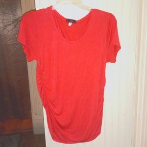 Pinkish orange shirt